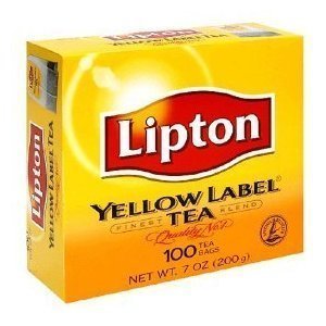 Lipton Yellow Label Tea Bags 100ct (Pack of 3) by Yellow Label