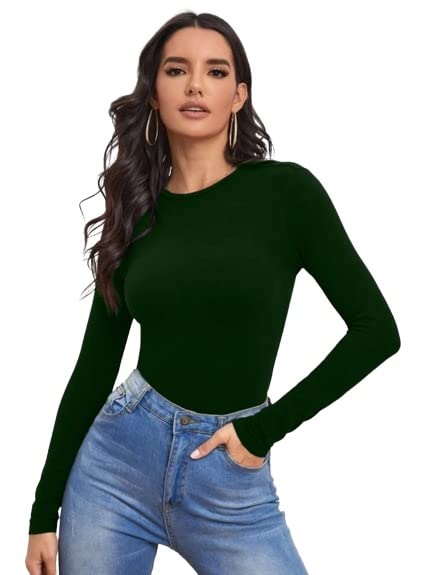 Dream Beauty Fashion Women's Full Sleeve Top Round Neck (Empire)