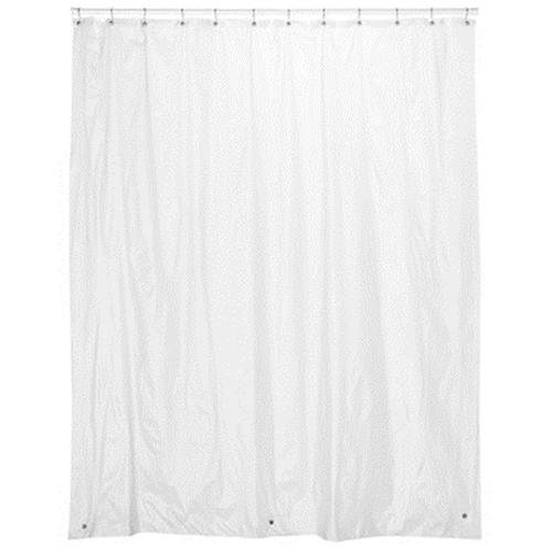 SCEVA-10-10 Heavy Gauge Peva Shower Curtain Liner44; Standard Size - Frosty Clear