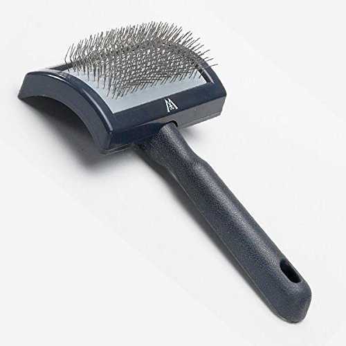 Millers Forge Slicker Brushes for Dog Grooming Professionals Curved Plastic Tool - Choose Size(Regular)