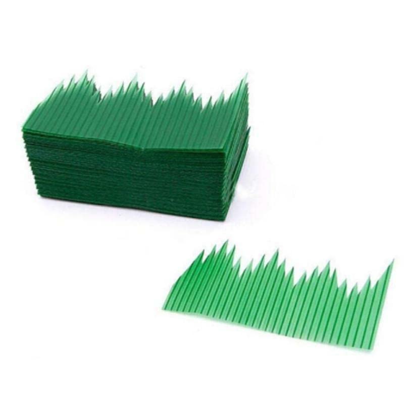 KOKOBASE 200Pcs Sushi Decoration Sashimi Bento Box Meal Divider Green Grass Anti Bacterial Food Decorative Partition Sets (200)