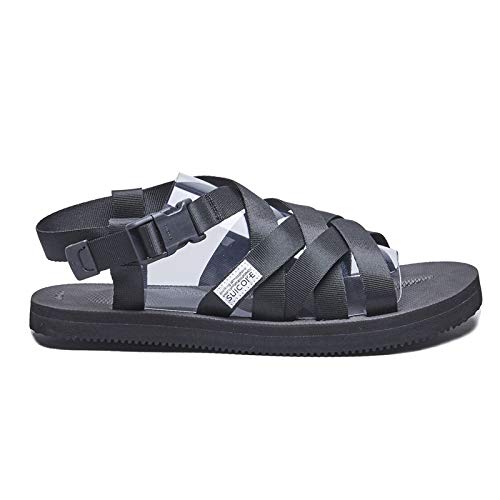 Suicoke OG-083 / SAMA Sandals Slides Slippers (Black, numeric_13)