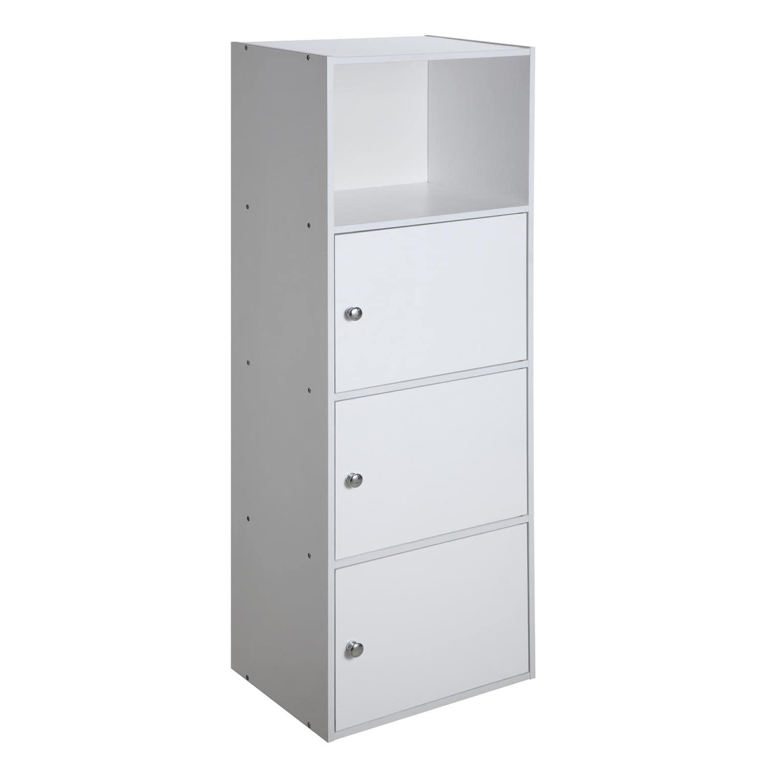 Convenience Concepts X-Tra Storage 3-Door Cabinet, White Xtra Storage 3-Door Cabinet, White (151188W)