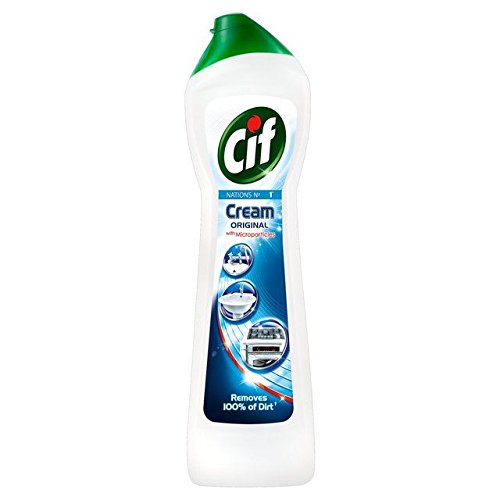 Cif Cream White 500ML Cleaner Bathroom Kitchen Dirt Dust Hotel Home Surfaces All-Purpose