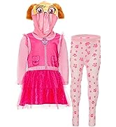 Nickelodeon Paw Patrol Skye Hooded Costume Dress Legging Set Pink