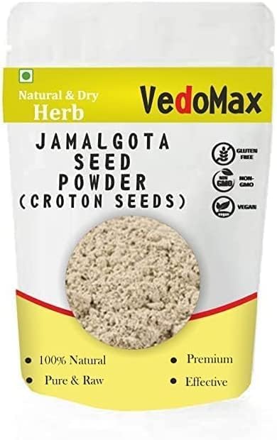 SENTA VedoMax Jamalghota Powder | Jamalghota Beej Powder | Jamalgota Beej Powder | Jamalghota/Jamalgota | jamalgota | jamalgota Powder - (50 gm)