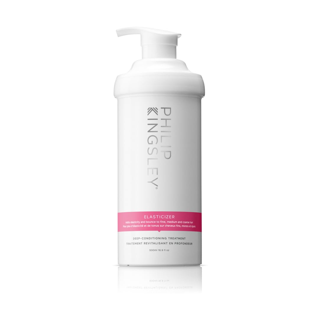 Philip Kingsley Elasticizer Deep Conditioning Repair Hair Mask Treatment for Dry Damaged Colour Treated All Hair Types, Adds Bounce and Shine, 500ml