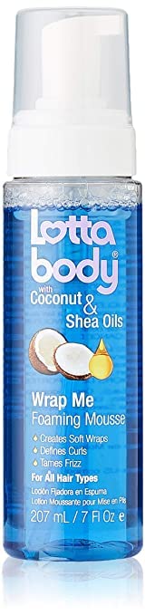 Lottabody Coconut & Shea Wrap Me Foam Mouss (Pack of 2)