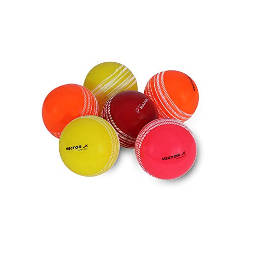 Vector X Swing Wind Ball for Cricket (Pack of 6)