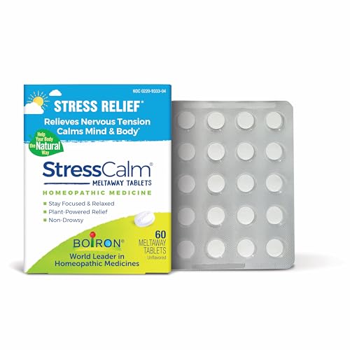 Boiron StressCalm for Relief of Stress, Anxiousness, Nervousness, Irritability, and