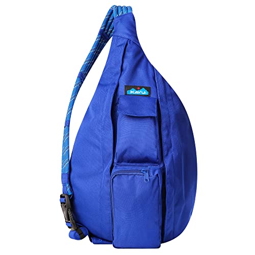 KAVU Original Rope Sling Pack with Adjustable Rope Shoulder Strap, Lazuli