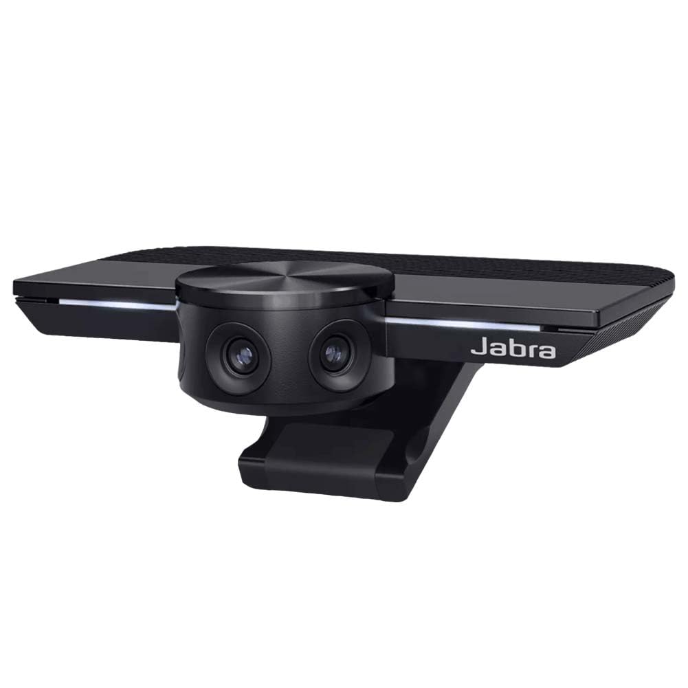 Jabra PanaCast Panoramic 4K Video Conferencing Camera – Flexible Plug-and-Play Meeting Room/Video Solution Camera with 180 Degree Field of View