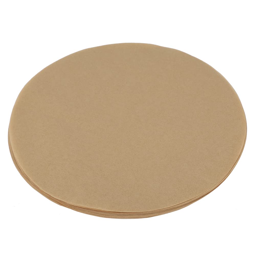 FASJ Round BBQ Paper, Baking Parchment Paper 9Inch Round Baking Paper for Barbecue for Grill for Baking for Cooking(500pcs)