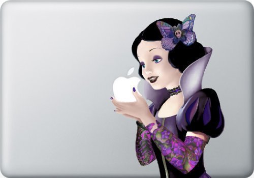 Jammerz Princess Decal for 13" MacBook - Glossy Vinyl Sticker