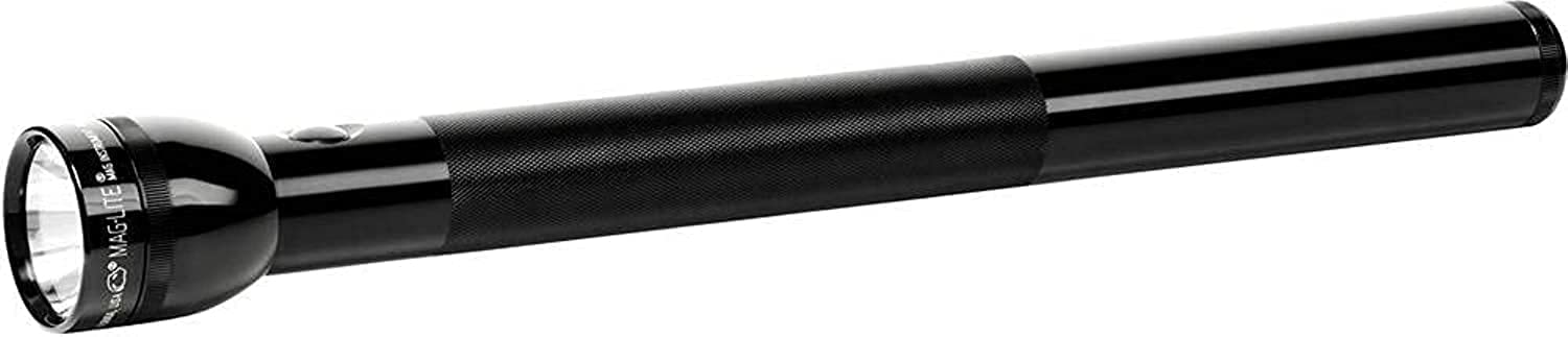 Maglite ML300L LED 6-Cell D Flashlight, Black