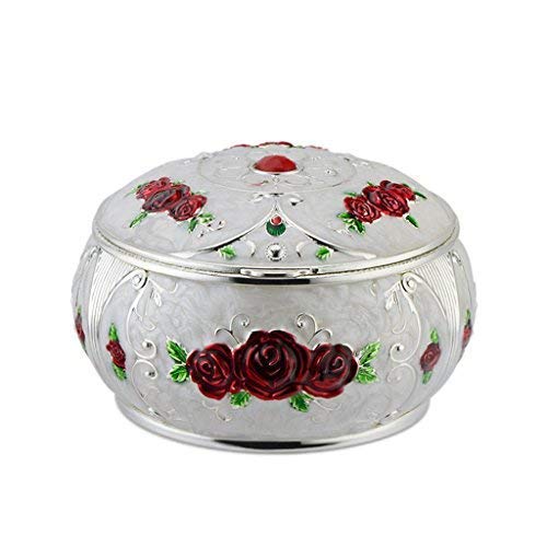 KEKEYANG Ashtray covered windproof inside antique complex creative alloy Suie Home