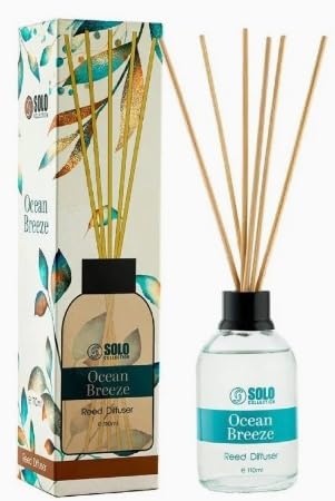 SOLO Collection Premium Reed Diffuser,110ml- Ocean Breeze