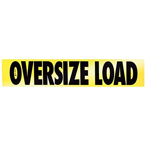 SafeTruck by Ms. Carita Aluminum Oversize Load Reflective Sign (CO Req) 12 Inch x 60 Inch