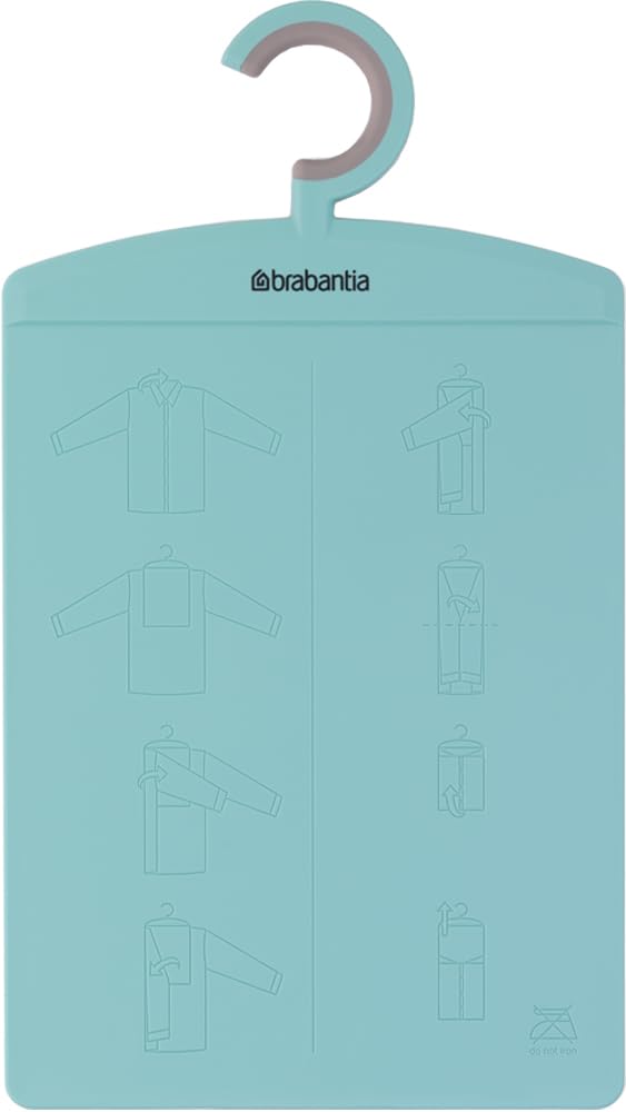 BrabantiaFolding Board, Shirt Board, Laundry Board, Folding Help, Laundry Folding Board, Mint, 105722