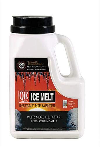 Milazzo Industries 30069 Qik Joe Ice Melt Pellets, 9-Pound