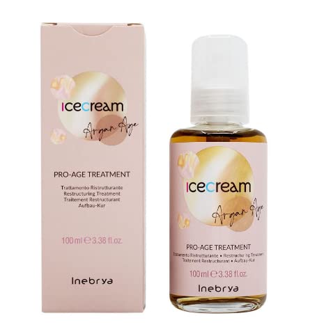 Inebrya Ice Cream Argan Age Pro-Age Treatment - Trattamento Ristrutturante 100ml