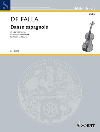 DANSE ESPAGNOL (VIDE BREVE) VIOLON