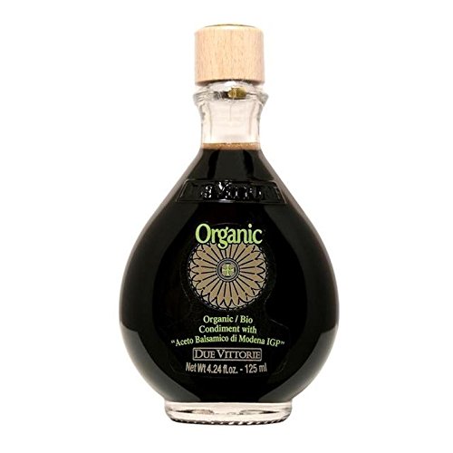 Due Vittorie Organic Condiment with "Aceto Balsamico di Modena IGP" 125ml - Pack of 2