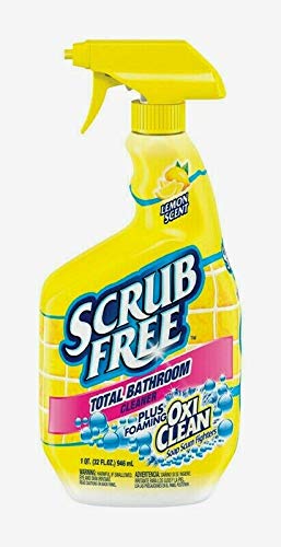 TOTAL BATHROOM CLEANER 32 oz OxiClean Lemon Scent Soap Scum 35240 NEW