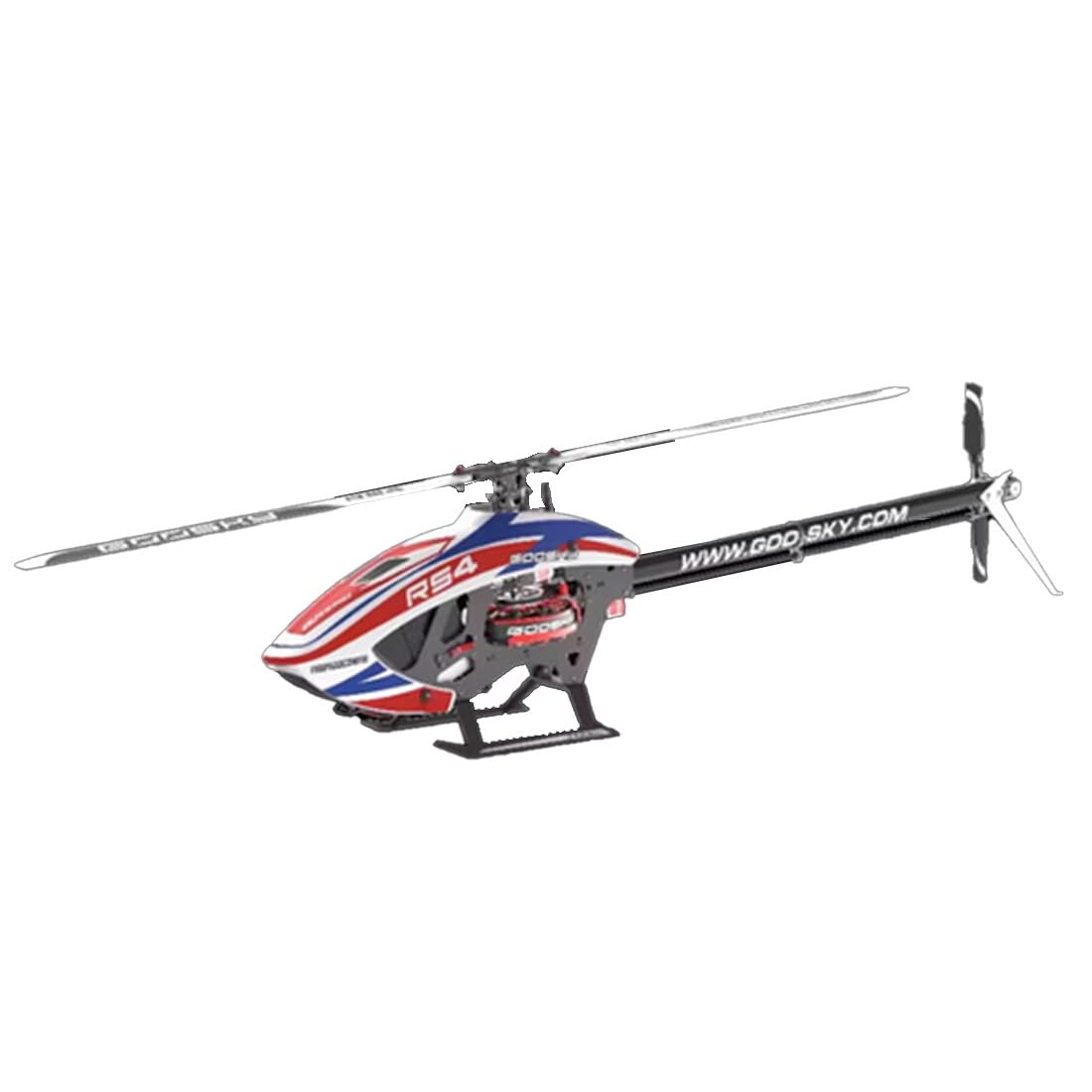 Lumitex Remote Control Helicopter Outdoor, 2.4G 3D Electric Brushless Aircraft Model with High-performance Goosky Direct-drive Iron Core Motor, for Beginner Adults Kids