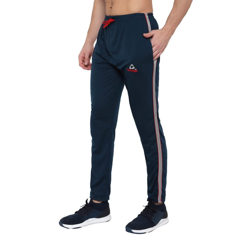 GOLAZO Regular Fit Multicolor Cotton Track Pants for Men with Comfort and Style in Your Athelisure Wear