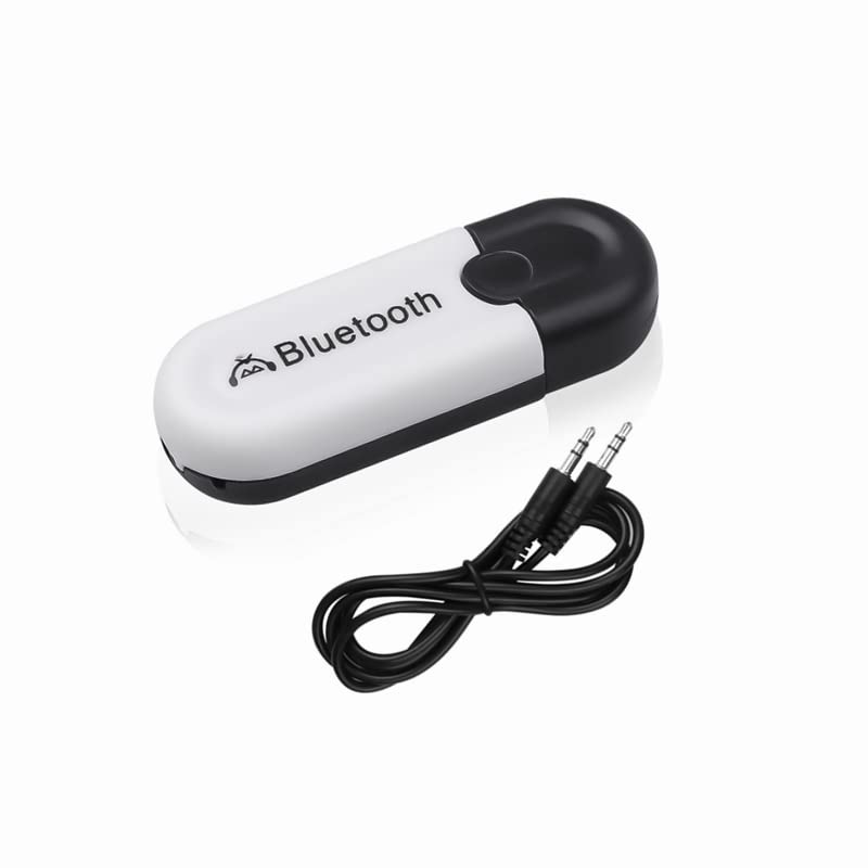 SKEIDO Wireless Bluetooth 5.0 USB Adapter Bluetooth Receiver 3.5mm AUX Audio Adapter For Headphone Speaker Car Kit Stereo Music Receiver