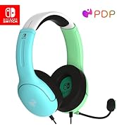 PDP Gaming LVL40 Stereo Headset with Mic for Nintendo Switch/Switch Lite/OLED - Wired Power Noise...