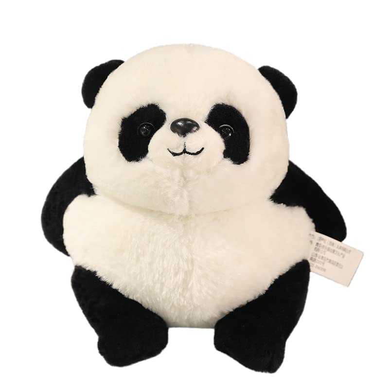 Cute Sitting Panda Stuffed Animals Plush Dolls,Soft Panda Plush Toy Bedtime Friend,Hugging Plush Toys Companion,Halloween Christmas Birthday Plush Gifts for Boys Kids Babies Girls (Panda)