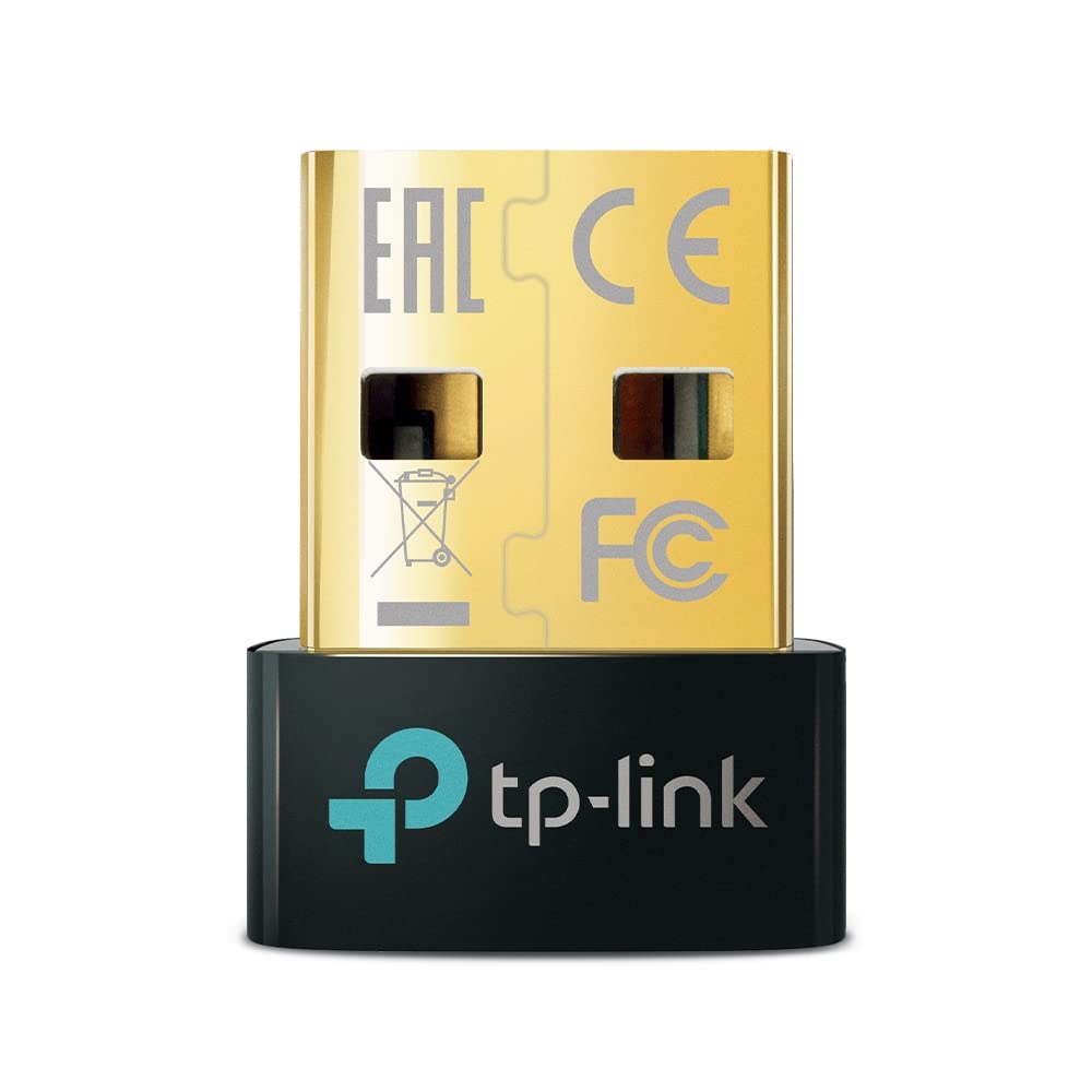 TP-Link Nano USB Bluetooth 5.3 Adapter for Multiple Devices, Long Range Bluetooth Dongle/Receiver for Win 11/10/8.1/7, Plug and Play (UB500)