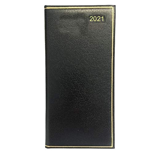 Charfleet Dataday Black Slim 2021 Diary Dataday Slim Diary Ref - SL7US