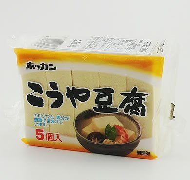 Freeze-dried Tofu from HOKKAIDO [Imported with SAIKO JAPAN Coupon Gift] (1 package)