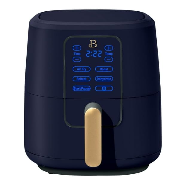 6 Qt Air Fryer With Turbocrisp Technology And Touch-Activated Display, Starry Night By Drew Barrymore, Adjustable Temperature Ranges