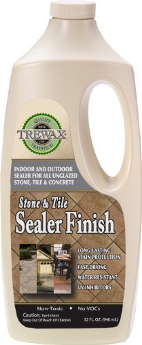 TrewaxCommercial and Residential Stone and Tile Sealer Finish 32 oz.