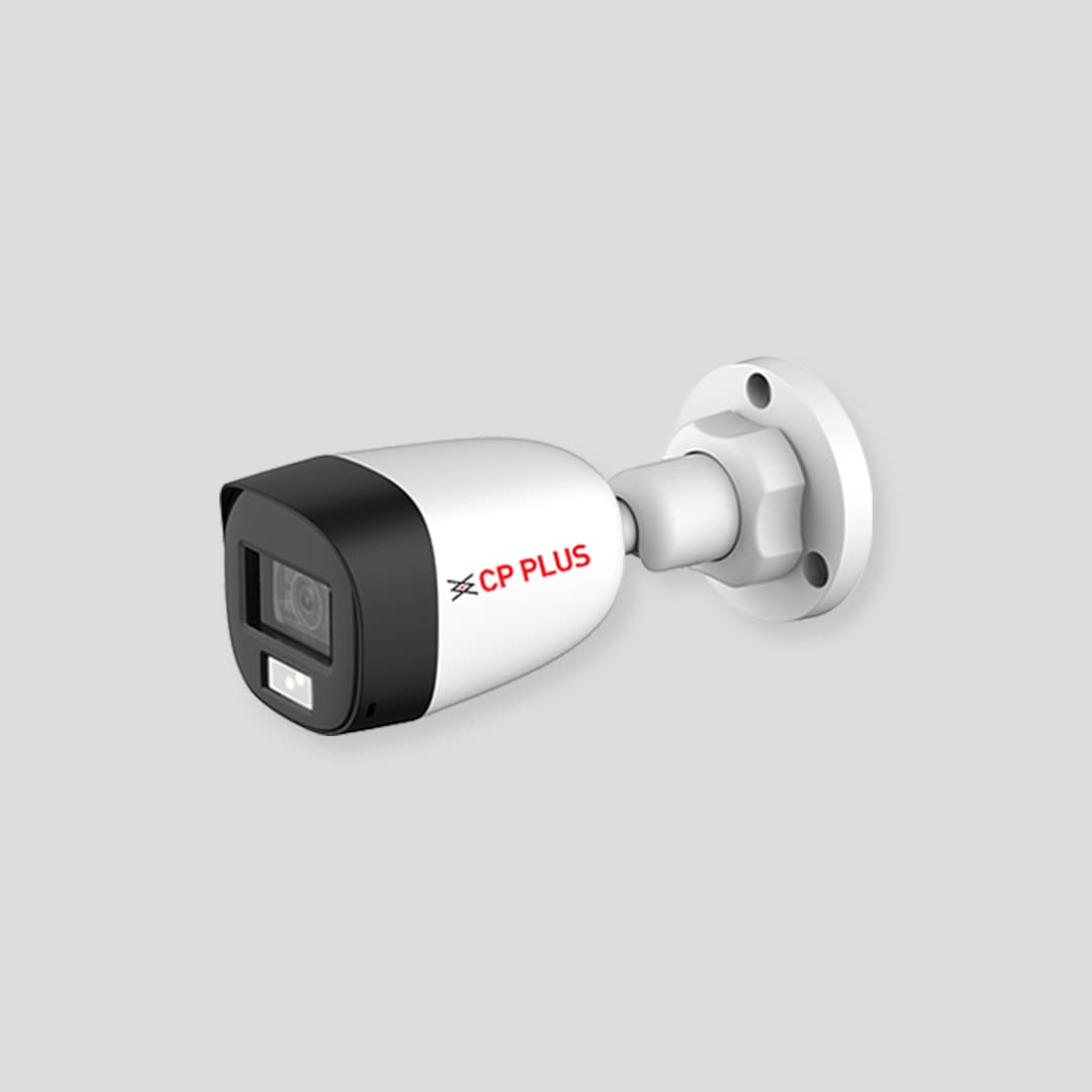 CP Plus2.4MP Full Color Guard+ Bullet Outdoor Security Camera | 3.6 mm Fixed Lens | Support Full-Color Starlight | Max 30fps at 2.4MP | Illumination Range of 20 Mtrs, IP67 - CP-GPC-TA24PL2-SE-0360