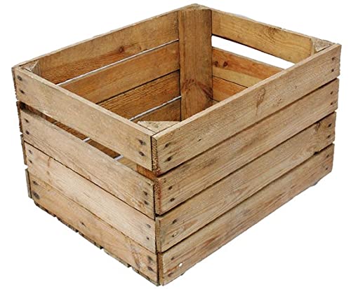 Vintage Apple Crates - Genuine Rustic Used Look - excellent for storage and display