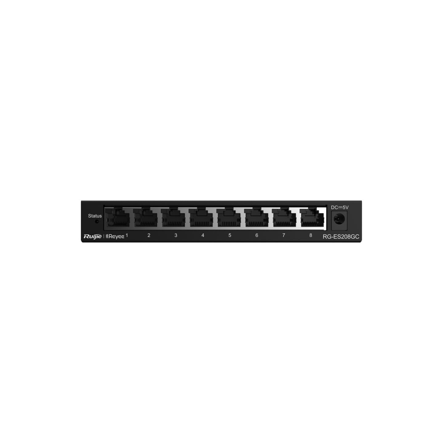 Reyee Ruijie RG-ES208GC, 8-Port Gigabit Smart Cloud Managed Non-PoE Switch