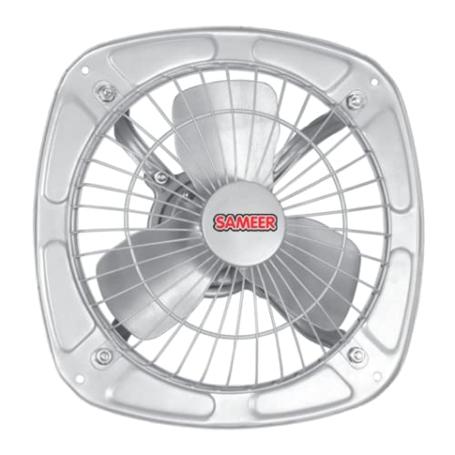 SAMEER 230mm Anti-Rust Ventilation Exhaust Fan 9 Inch (Grey)