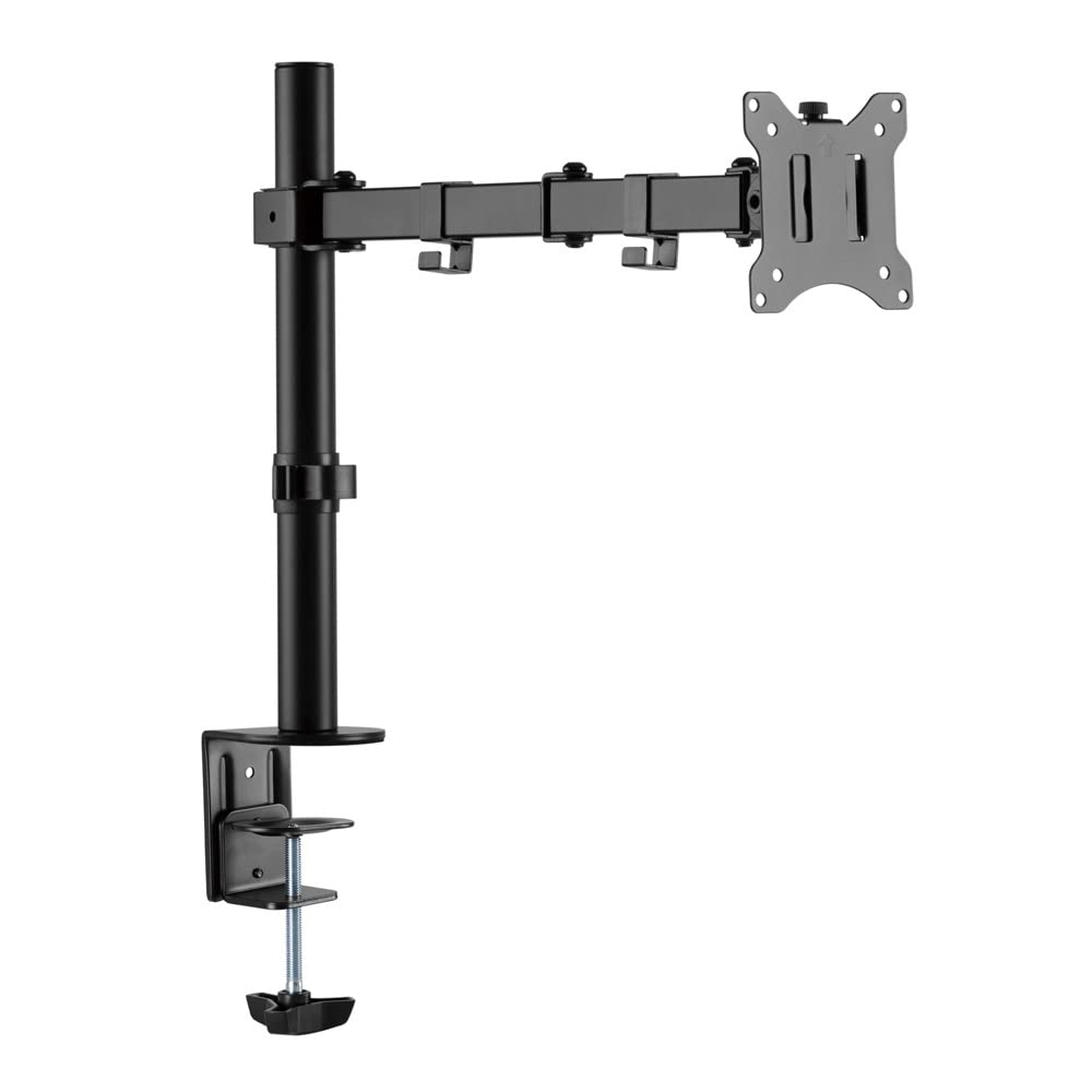 Stargold Full Motion Monitor Arm Mount Stand For 17" to 32" Screens Monitor Heavy Duty (Single Arm)