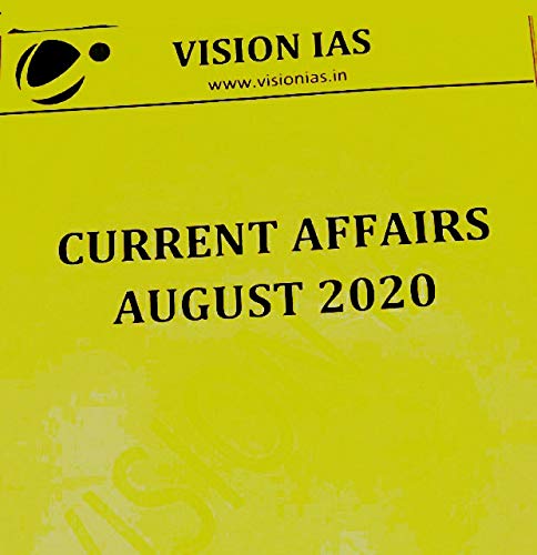 Monthly Magazine Vision IAS August 2020 Current Affairs (English)[Photocopy]