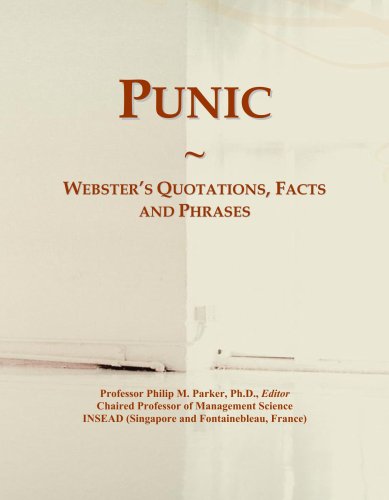 Punic: Webster's Quotations, Facts and Phrases