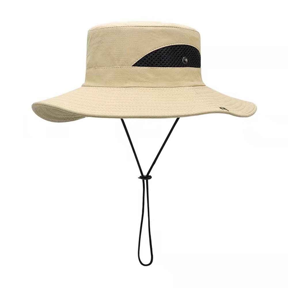 Sun Hat for Men,UPF 50+ UV Sun Protection Waterproof Wide Brim Summer Hat for Fishing Hiking,Beach,Camping & Outdoor Adventures