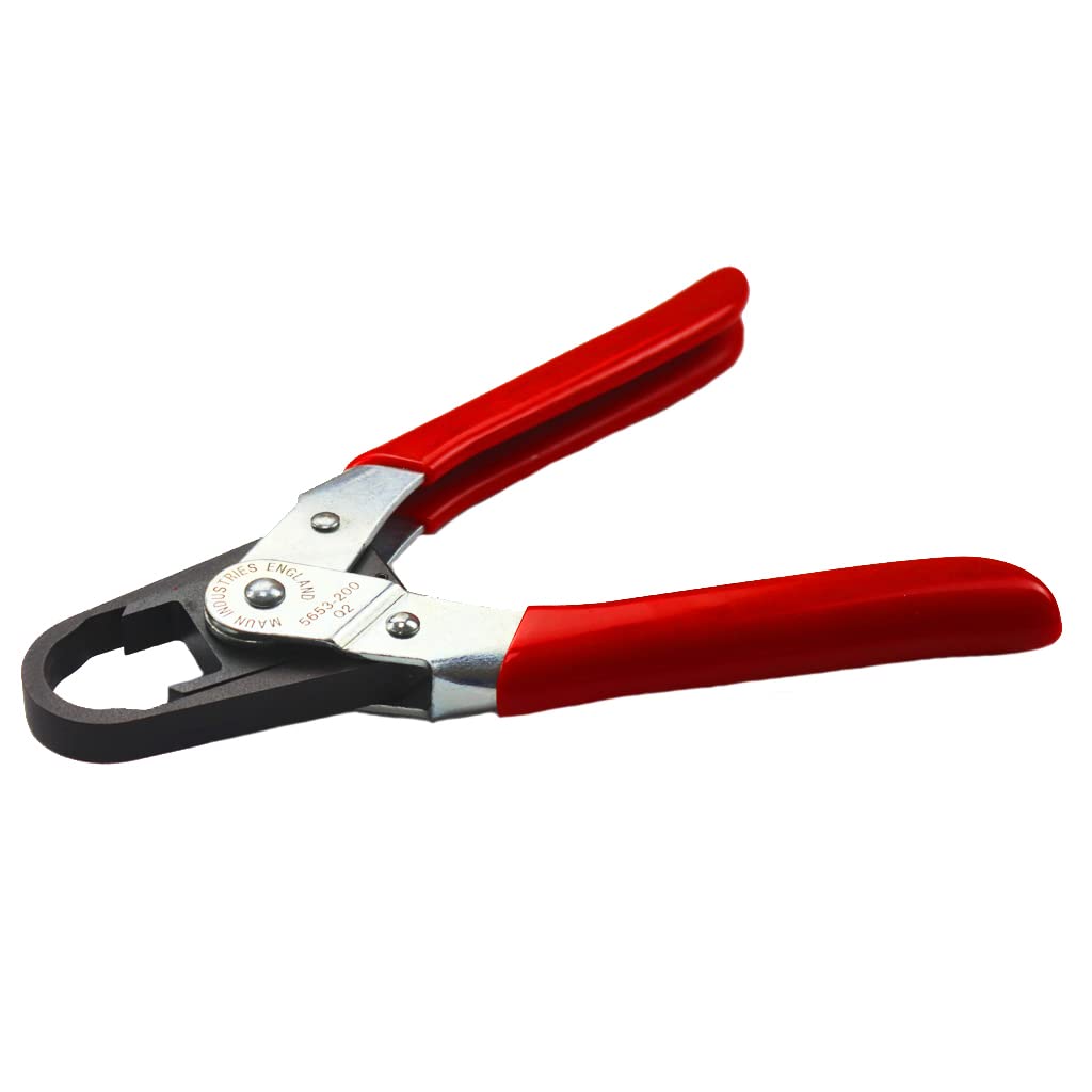 Maun Olive Cutter Plier Type Tool 22 mm | Hardened and Tempered Steel Cutting Edges | Precision Action | Fast, Damage-Free Cut | Designed for Plumbers | Professional Quality