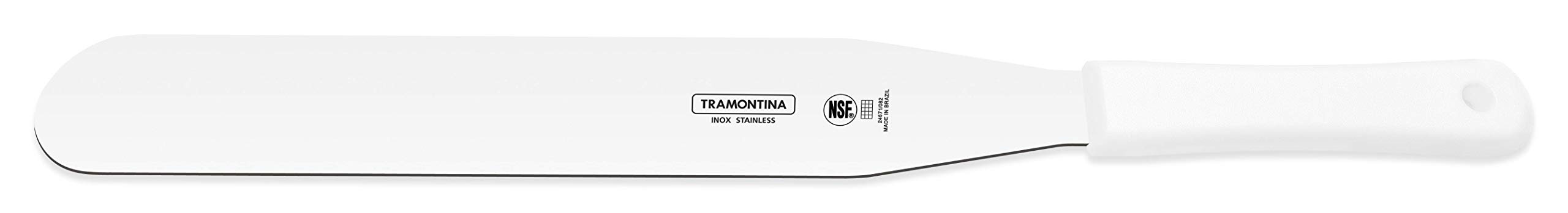 Tramontina Baker Spatula 10 inches Professional NSF antibacterial Certified handle and Stainless Steel Blade