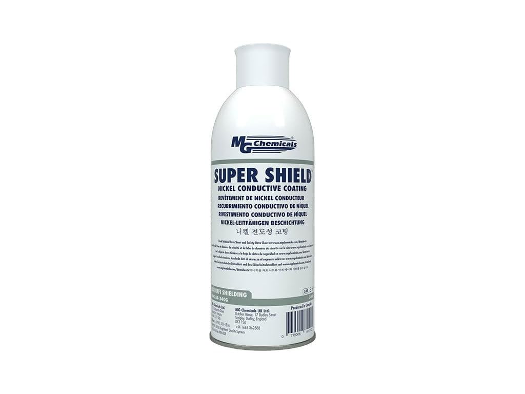 MG Chemicals Super Shield Nickel Conductive Coating, 12 oz Aerosol Spray