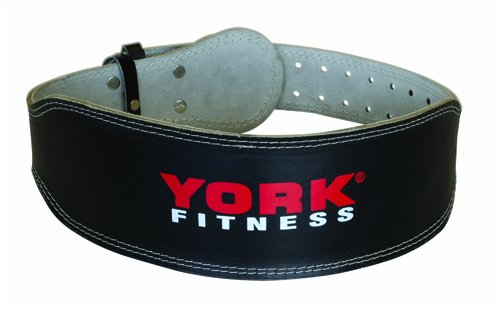 YorkFitness Leather Weightlifting Belt